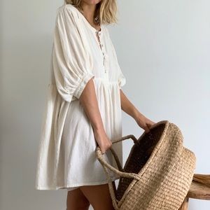 Sol Buttermilk Bloomer Playsuit